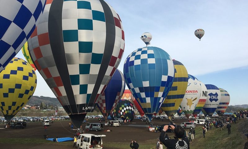 佐久バルーンフェスティバルの気球