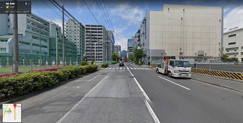 Google ストリートビューの画像